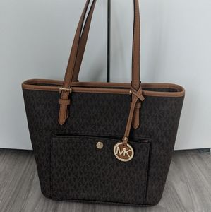Michael Kors Logo Tote Bag